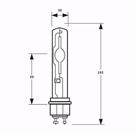 상업용 수경 온실 1000W 와트 HPS 성장 조명